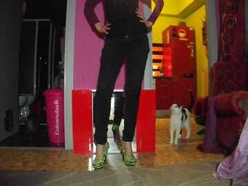 le mie scarpe stiletto zombie stile